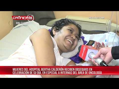Celebran día de la mujer a internas del hospital Bertha Calderón - Nicaragua