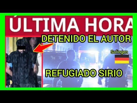 #ÚLTIMAHORA - AUTOR DETENIDO - UN REFUGIADO SIRIO