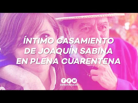 El CASAMIENTO de Joaquín Sabina en plena CUARENTENA - Espectáculos en #TFN