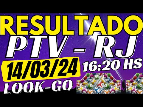 Resultado do jogo do bicho ao vivo - PTV - Look - 16:20 14-03-24