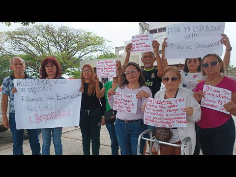 VIDEO | 34 días cumplen habitantes del sector la Mata de Palavecino sin servicio eléctrico #22Abr