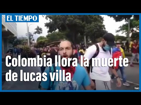 Colombia llora la muerte de Lucas Villa en Pereira