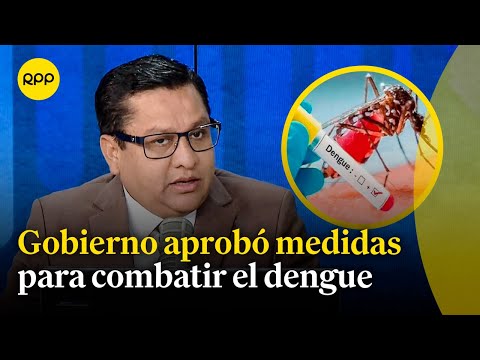 Ministro de Salud confirma aumento de casos de dengue en Lima, pero un freno en casos en regiones