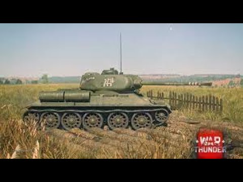 WAR THUNDER | TANQUE T-34 1941 RUSO EL MAS RAPIDO Y DIVERTIDO DE JUGAR