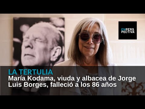 María Kodama, viuda y albacea de Jorge Luis Borges, falleció a los 86 años