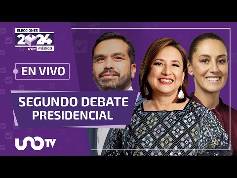Segundo debate presidencial 2024: transmisión #EnVivo
