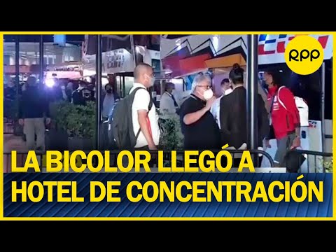 URUGUAY VS PERÚ: Selección peruana llegó a su hotel de concentración en Uruguay