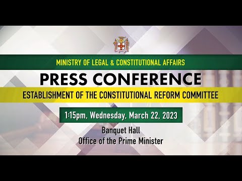 MLCA Press Conference on the Establishment of the Constitutional Reform Committee - March 22, 2023