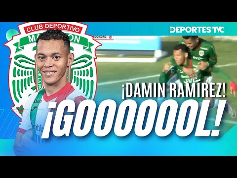 Gol de Damin Ramírez en el partido Marathón vs Real Sociedad por la jornada 6