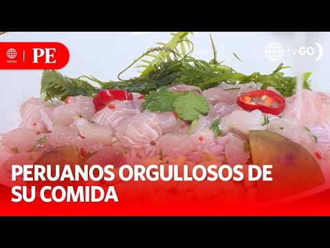 Datum: Más del 90 % de peruanos está orgulloso de su comida | Primera Edición | Noticias Perú