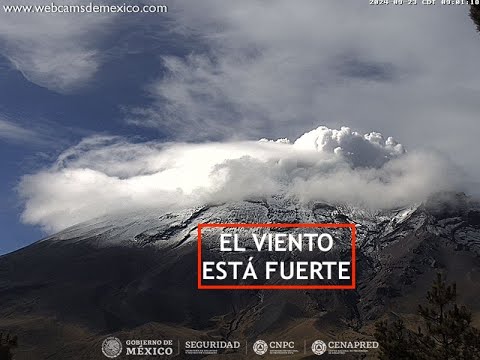 #POPOCATÉPETL | Todo está fluyendo a gran velocidad. El #Volcán #EnVivo