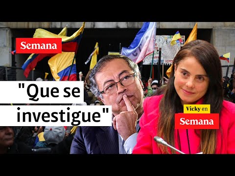 Esmeralda Hernández pide investigar a tres personas por asedio a la Corte | Vicky en Semana