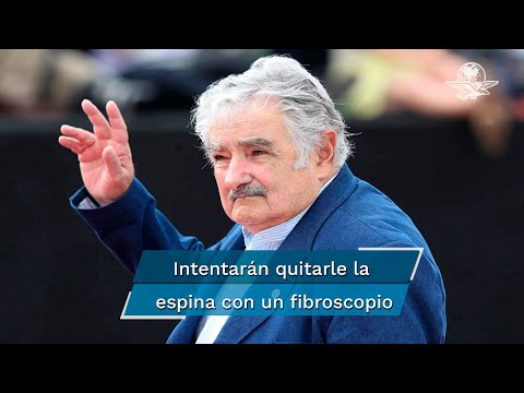 José Mujica, expresidente de Uruguay, será operado tras clavarse una espina en el esófago