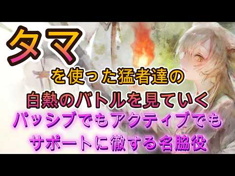 黄パに必須級！？タマのサポート先に夏アムレート？水着モーザ？トリッキー編成でも強い脅威のサポート力！【メメモリ】