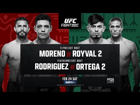 UFC Mexico City: Moreno vs Royval 2 - February 24 | Fight Promo
