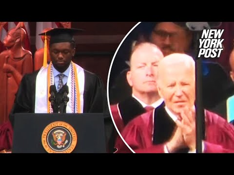 Biden applauds call for ceasefire in Gaza at Morehouse College commencement
