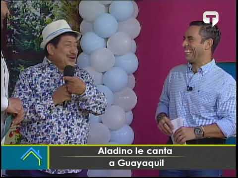 Aladino le canta a Guayaquil