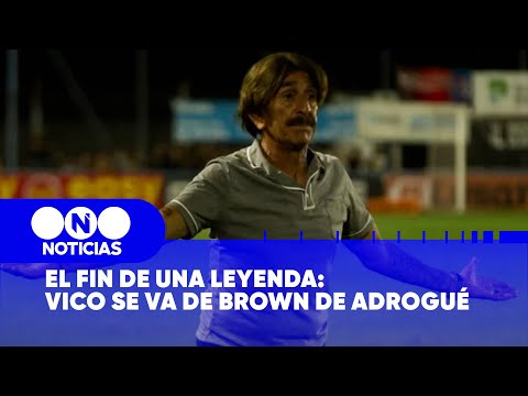 Fin de una era en BROWN DE ADROGUÉ: Pablo VICÓ deja el club - Telefe Noticias