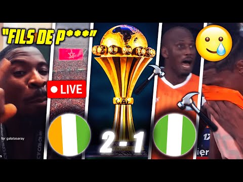 LES ÉNORMES RÉACTIONS COTE D'IVOIRE 2-1 NIGÉRIA : COUP DU MARTEAU FINAL ! HALLER, AURIER, DROGBA...