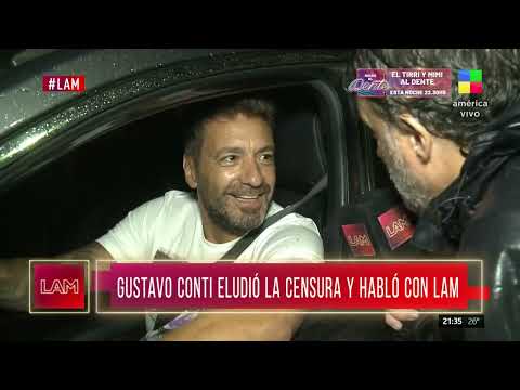 Gustavo Conti habló del supuesto escándalo con Paula Chaves y Pedro Alfonso