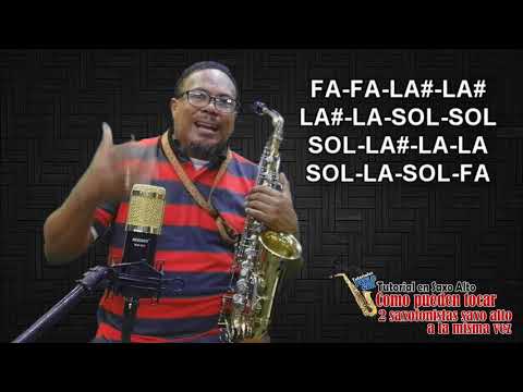 TUTORIAL COMO PUEDEN TOCAR 2 SAXOFONISTAS SAXO ALTO A LA MISMA VEZ