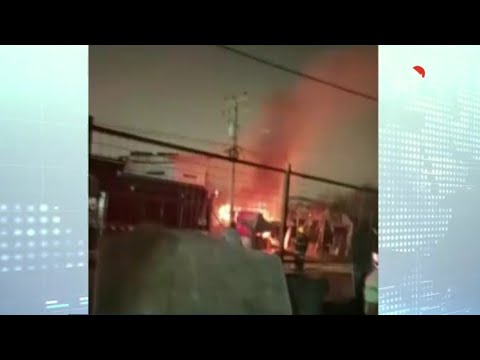 Bomberos atendieron emergencia en el cantón Durán