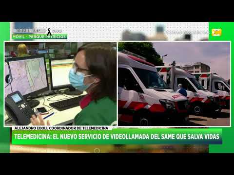 Telemedicina: El nuevo servicio de videollamada del SAME que salva vidas en Hoy Nos Toca a las Diez