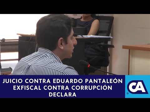 Stuardo Campo testifica a favor de Eduardo Pantaleón en juicio por caso Libramiento de Chimaltenango