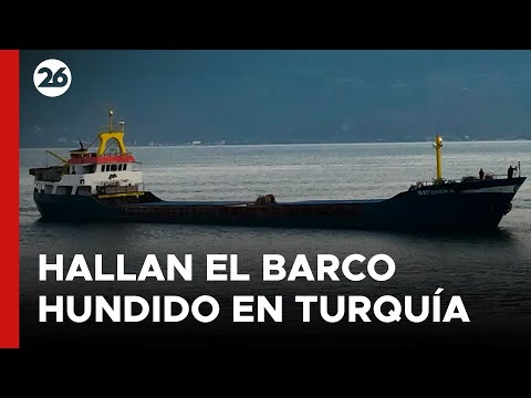 TURQUÍA | Hallan el barco hundido mientras continúa la búsqueda de los tripulantes