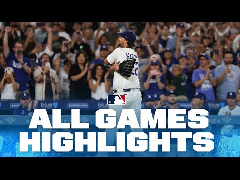 Highlights from ALL GAMES on 9/19! (Clayton Kershaws FINAL regular season start at home & MORE!)