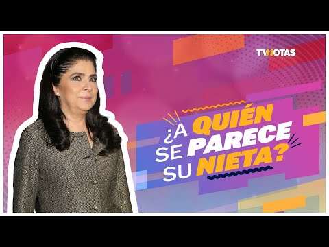 ¿A quién se parece la nieta de Victoria Ruffo?