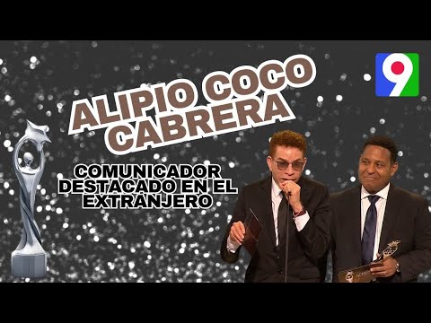 Alipio Coco Cabrera gana Comunicador Destacado en el Extranjero | Premios Soberano 2024