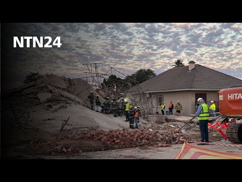 Al menos seis personas murieron tras el derrumbe de un edificio en Sudáfrica
