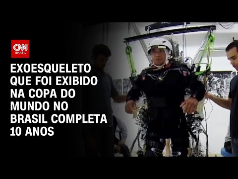 Exoesqueleto que foi exibido na Copa do Mundo no Brasil completa 10 anos  | CNN PRIME TIME