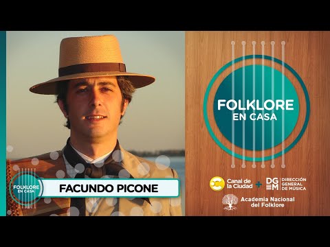 Entrevista y música con Facundo Picone en Folklore en Casa