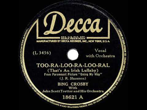 1944 HITS ARCHIVE: Too-Ra-Loo-Ra-Loo-Ral - Bing Crosby (his original 1944 version)