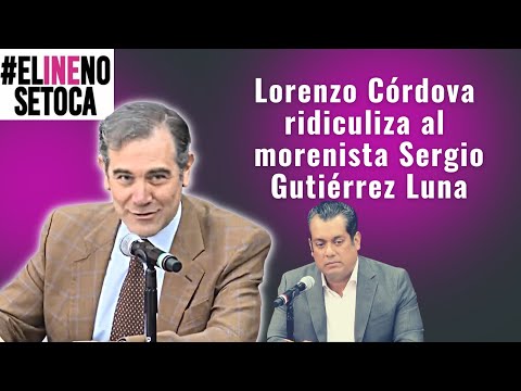 Lorenzo Córdova ridiculiza al morenista Sergio García Luna