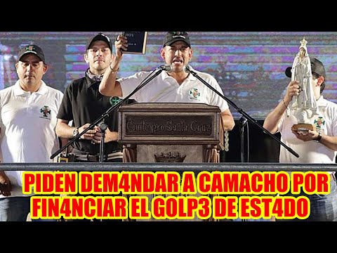 DIPUTADO DANIEL ROJAS PIDE D3NUNCI4R A CAMACHO POR FIN4NCIAR EL GOLP3 DE EST4DO EN BOLIVIA EL 2019