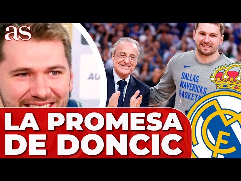 LUKA DONCIC y su PROMESA al REAL MADRID de BALONCESTO