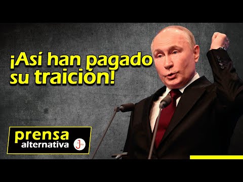 Putin muestra qué les ha pasado a los traidores rusos en la guerra