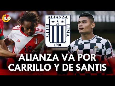 Alianza Lima busca repatriar a André Carrillo y a Jeriel De Santis