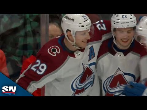 Avalanches Nathan MacKinnon Reaches 100-Point Mark With Third Period Snipe