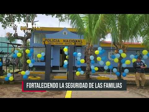 Policía de Nicaragua relanza Comisaría de la Mujer en Cárdenas, Rivas - Nicaragua