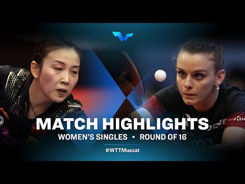 Table Tennis 🥍 Qian Tianyi vs Sarah De Nutte | WS | WTT Contender Muscat 2022 (R16)