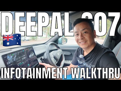 2025 Deepal S07 Infotainment System Features Walkthrough Australia