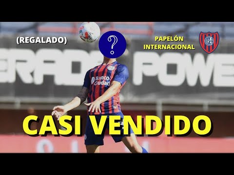 San Lorenzo tiene CASI VENDIDO a este jugador| Papelón internacional