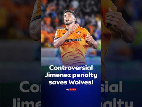 Jimenez’s late penalty saved a point for Wolves, but was the handball in the box? 🤔💬