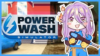 【POWERWASH SIMULATOR】Chill Morning Stream!!!!【FIRST STAGE PRODUCTION E
