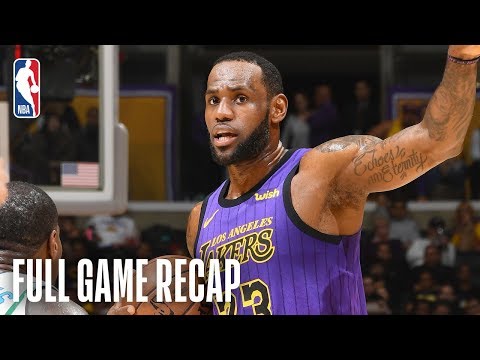 HORNETS vs LAKERS | Los Angeles Knocks Down 18 Three-Pointers | March 29, 2019