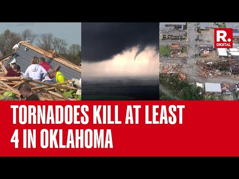 State Of Emergency Declared As Tornadoes Kill At Least 4 In Oklahoma, Leveling Towns And Homes